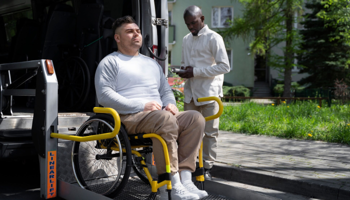 Reliable NDIS Transport Assistance service helping participants travel safely to appointments, community activities, and daily destinations